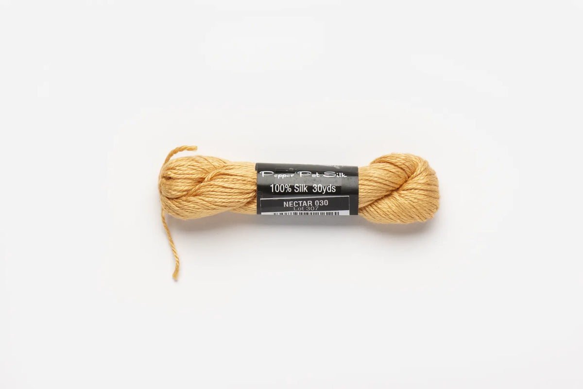 Pepper Pot Silk 30 Nectar - needlepoint silk thread