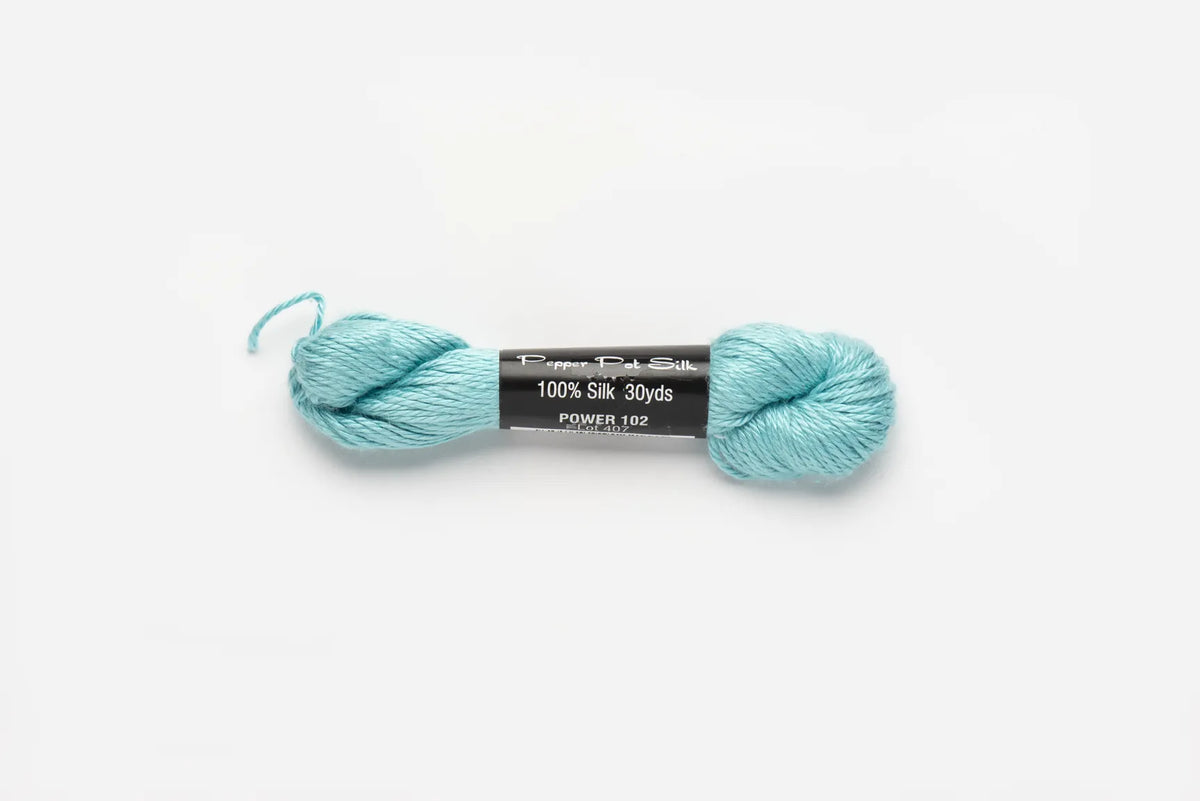 Pepper Pot Silk 102 Power - needlepoint silk thread