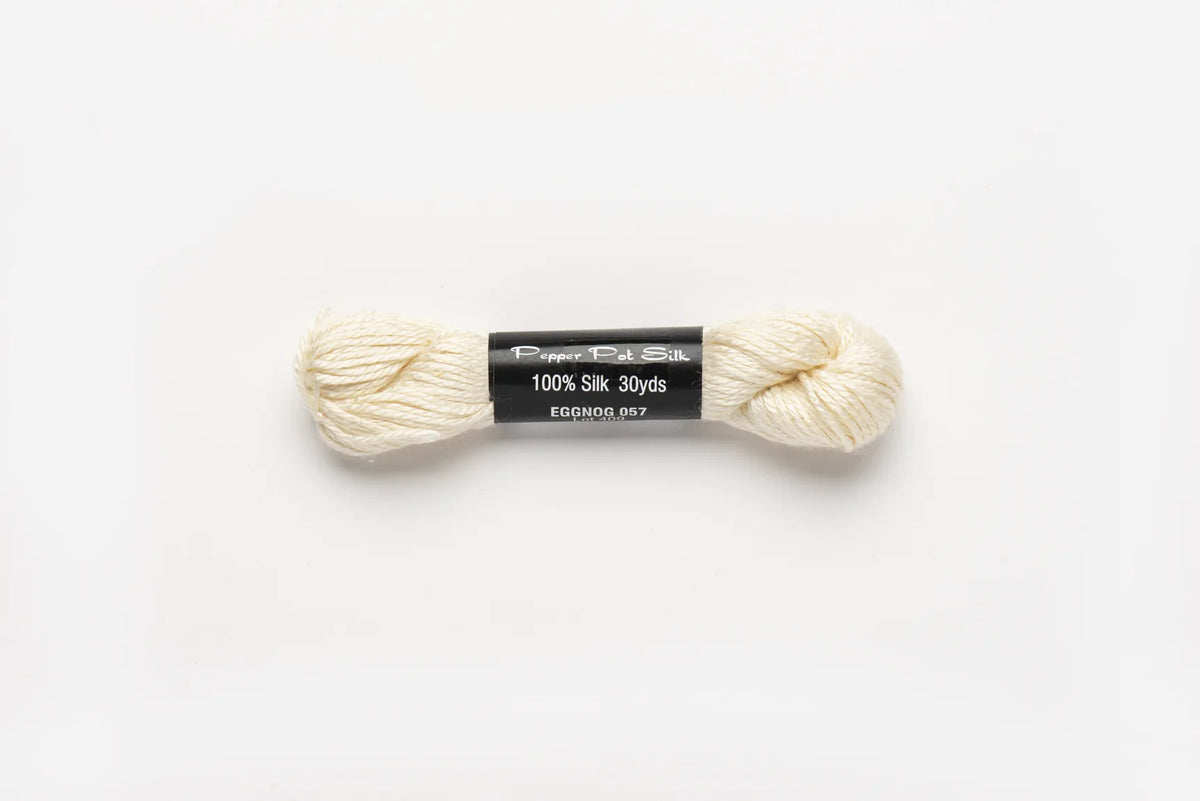 Pepper Pot Silk 57 Egg Nog - needlepoint silk thread