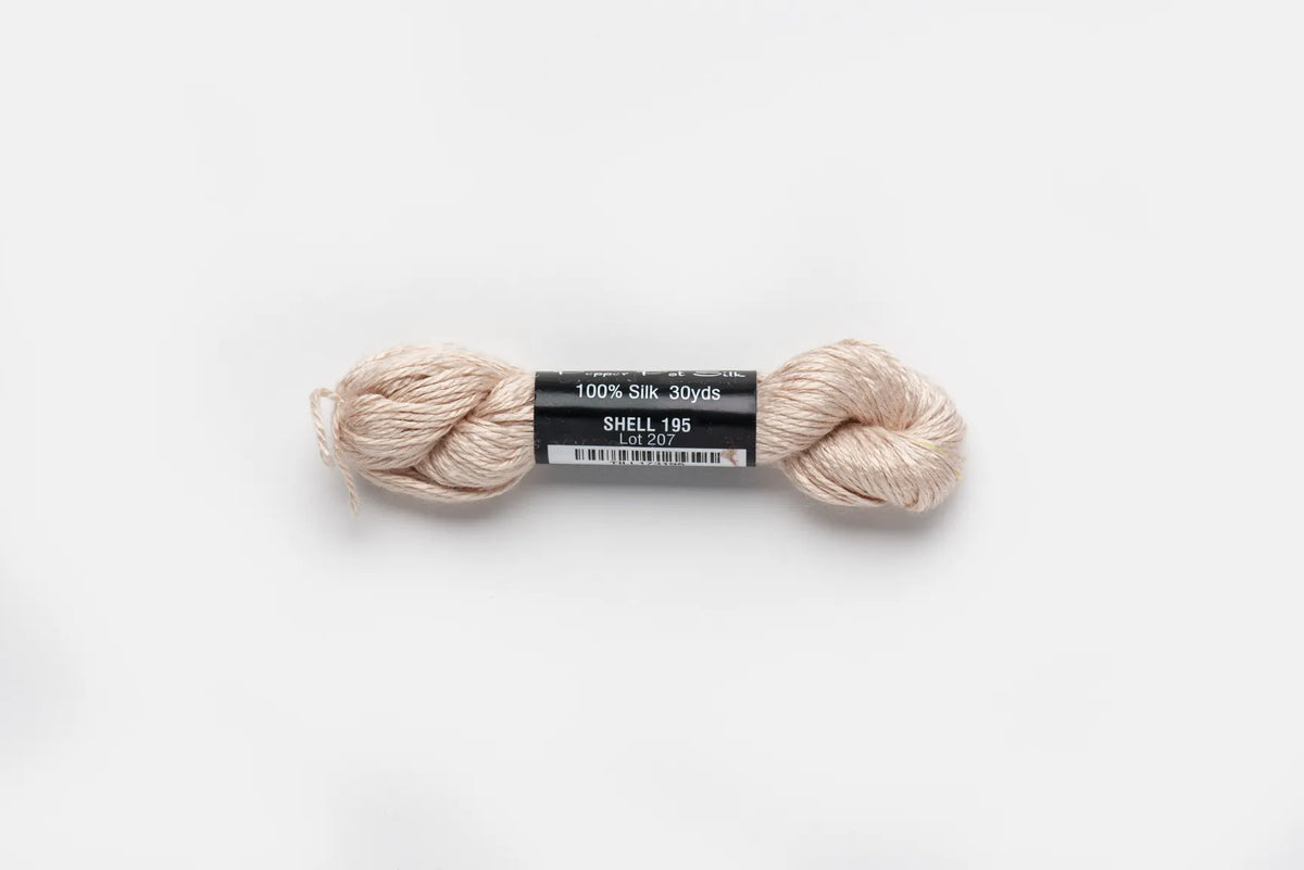 Pepper Pot Silk 195 Shell - needlepoint silk thread