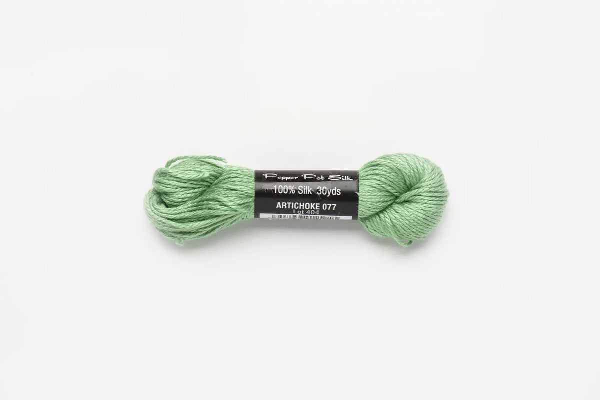 Pepper Pot Silk 77 Artichoke - needlepoint silk thread