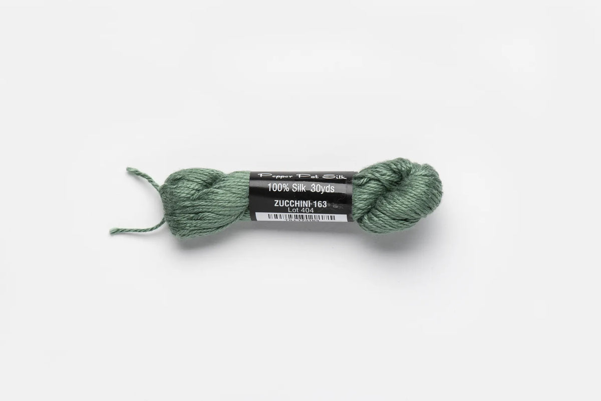 Pepper Pot Silk 163 Zucchini - needlepoint silk thread