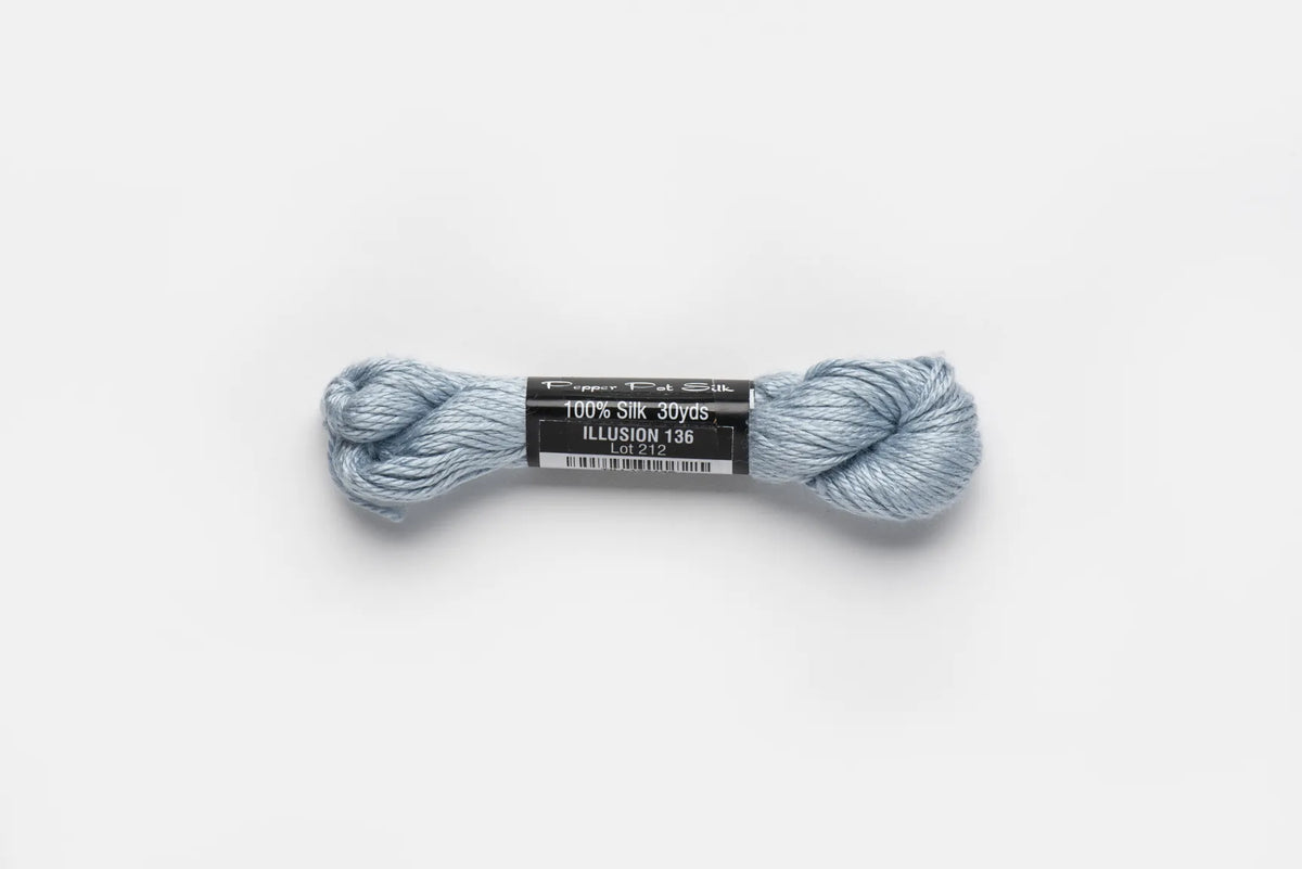 Pepper Pot Silk 136 Illusion - needlepoint silk thread