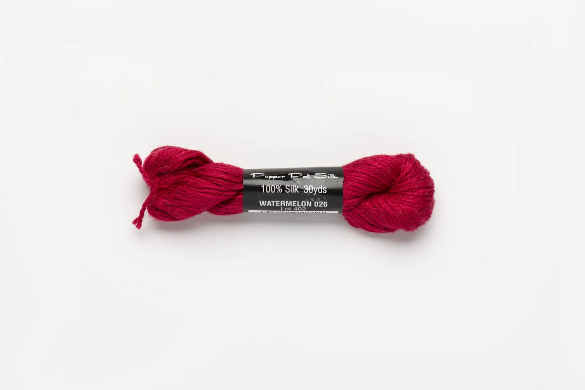 Pepper Pot Silk 26 Watermelon - needlepoint silk thread