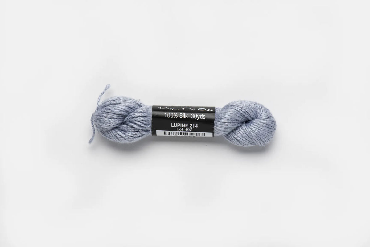 Pepper Pot Silk 214 Lupine - needlepoint silk thread