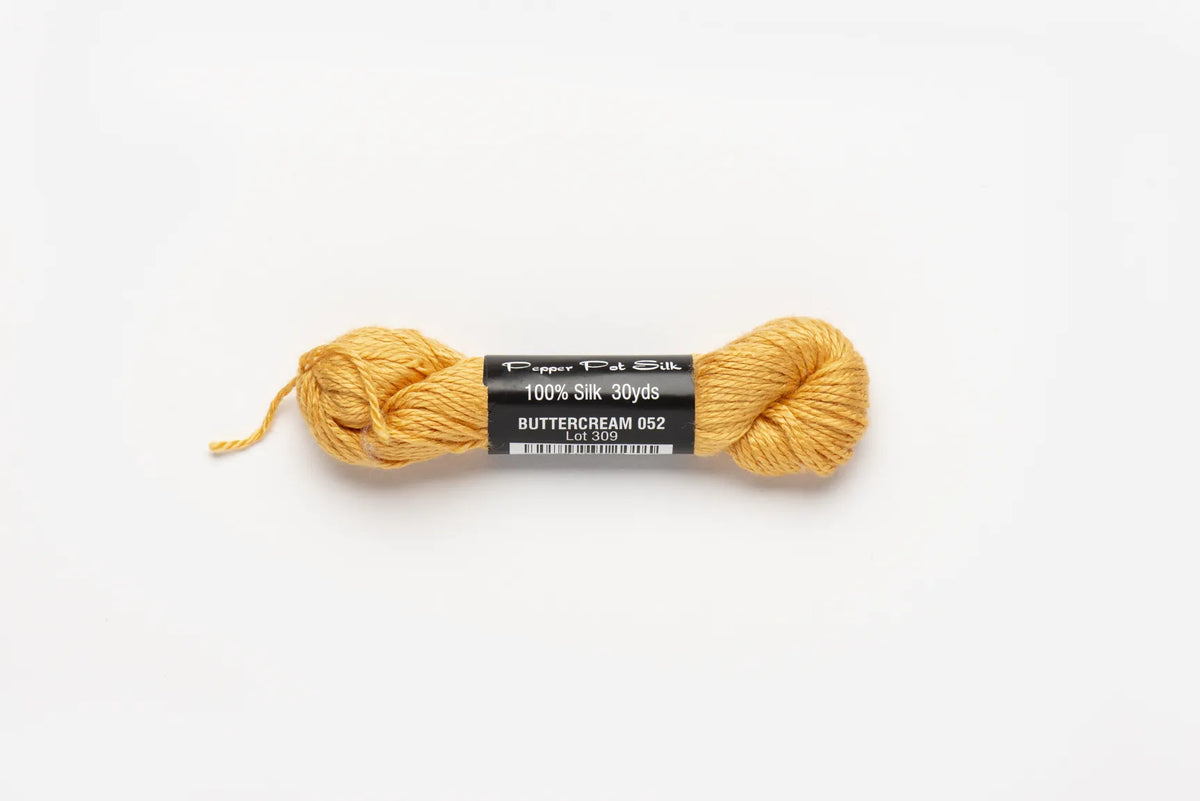 Pepper Pot Silk 52 Buttercream - needlepoint silk thread