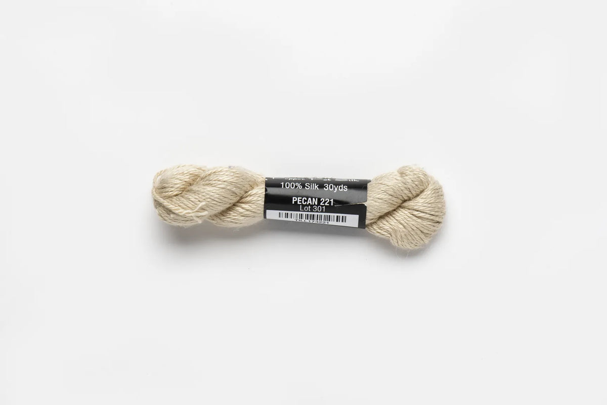 Pepper Pot Silk 221 Pecan - needlepoint silk thread