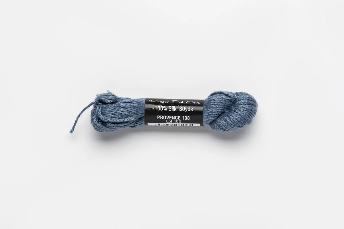 Pepper Pot Silk 138 Provence - needlepoint silk thread