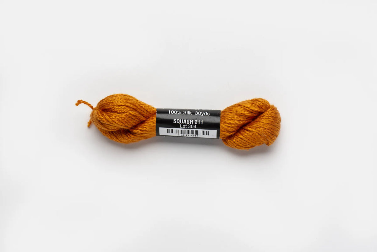 Pepper Pot Silk 211 Squash - needlepoint silk thread