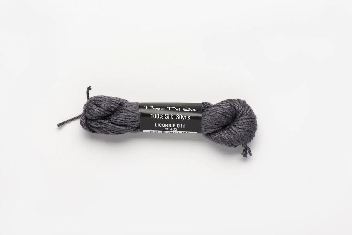 Pepper Pot Silk 11 Licorice - needlepoint silk thread