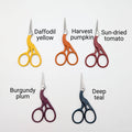 Stork Embroidery Scissors: Sun-dried tomato