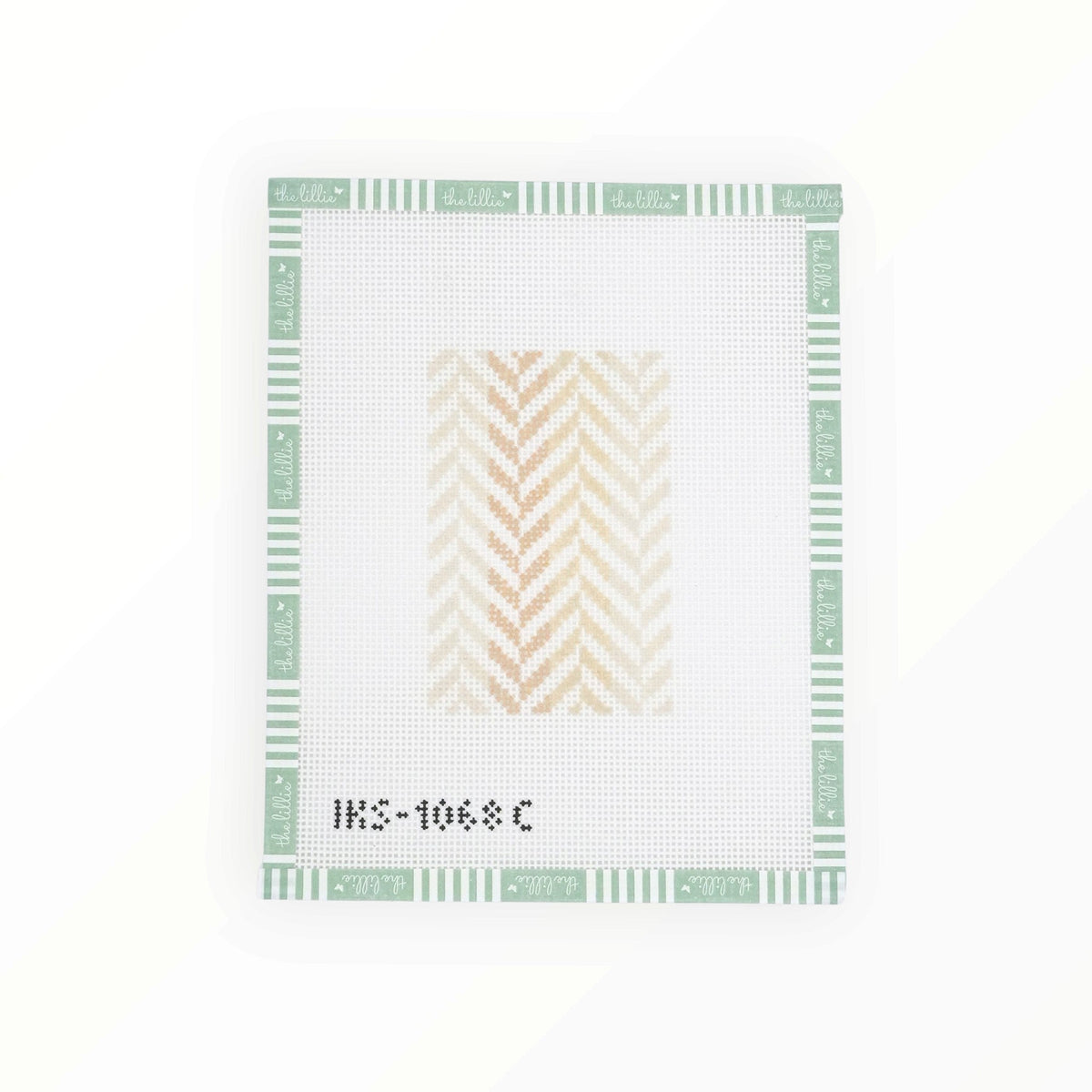 Herringbone Passport - Neutral | Needlepoint Canvas