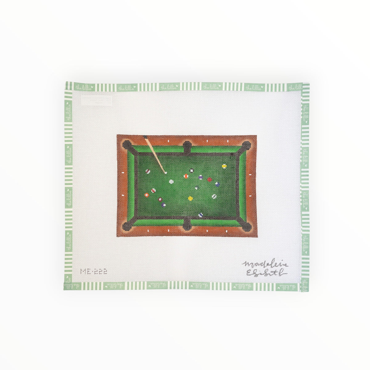 Billiards | Needlepoint Canvas