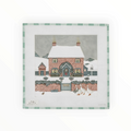 Snow-Covered Cottage | Needlepoint Canvas