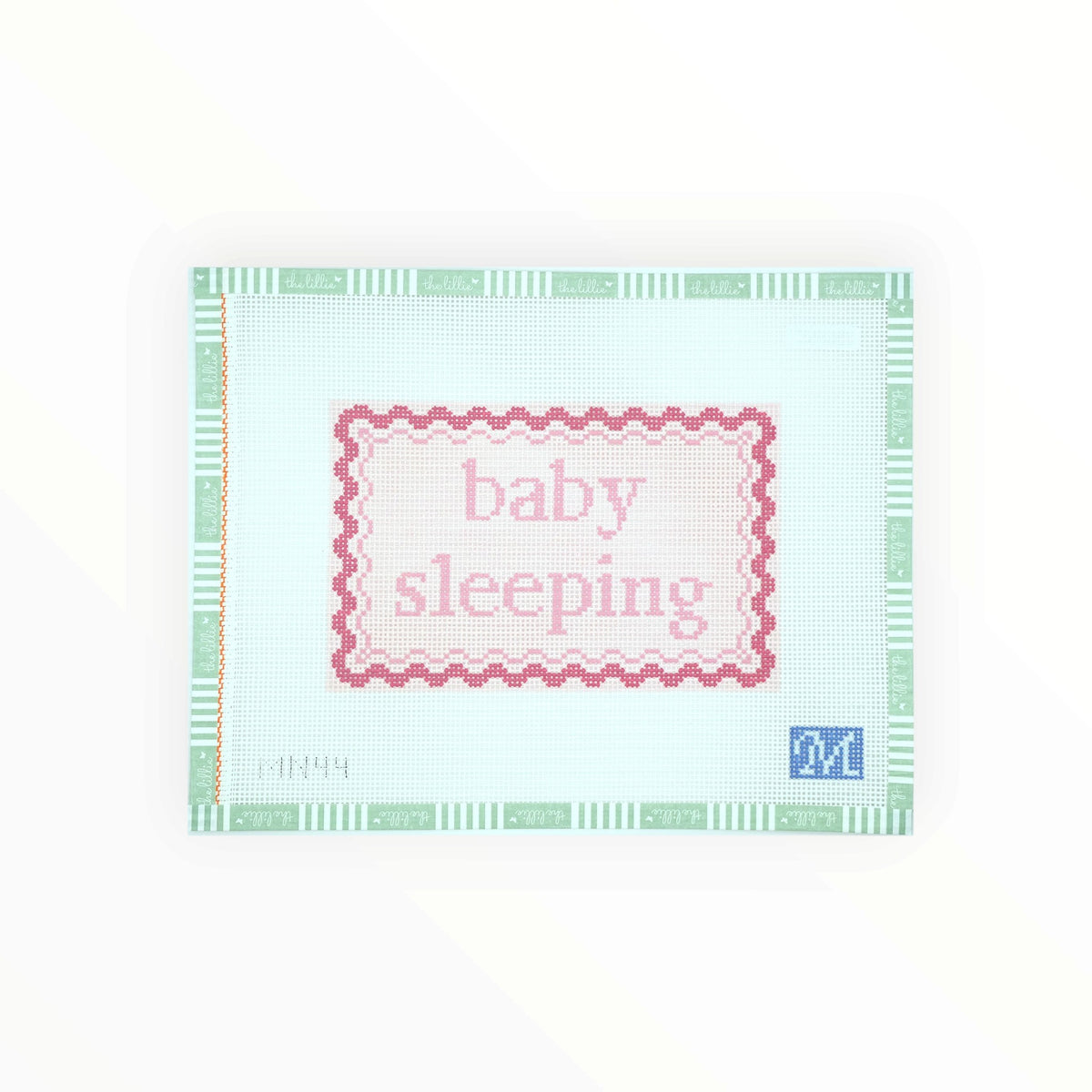 Baby Sleeping - Girl | Needlepoint Canvas