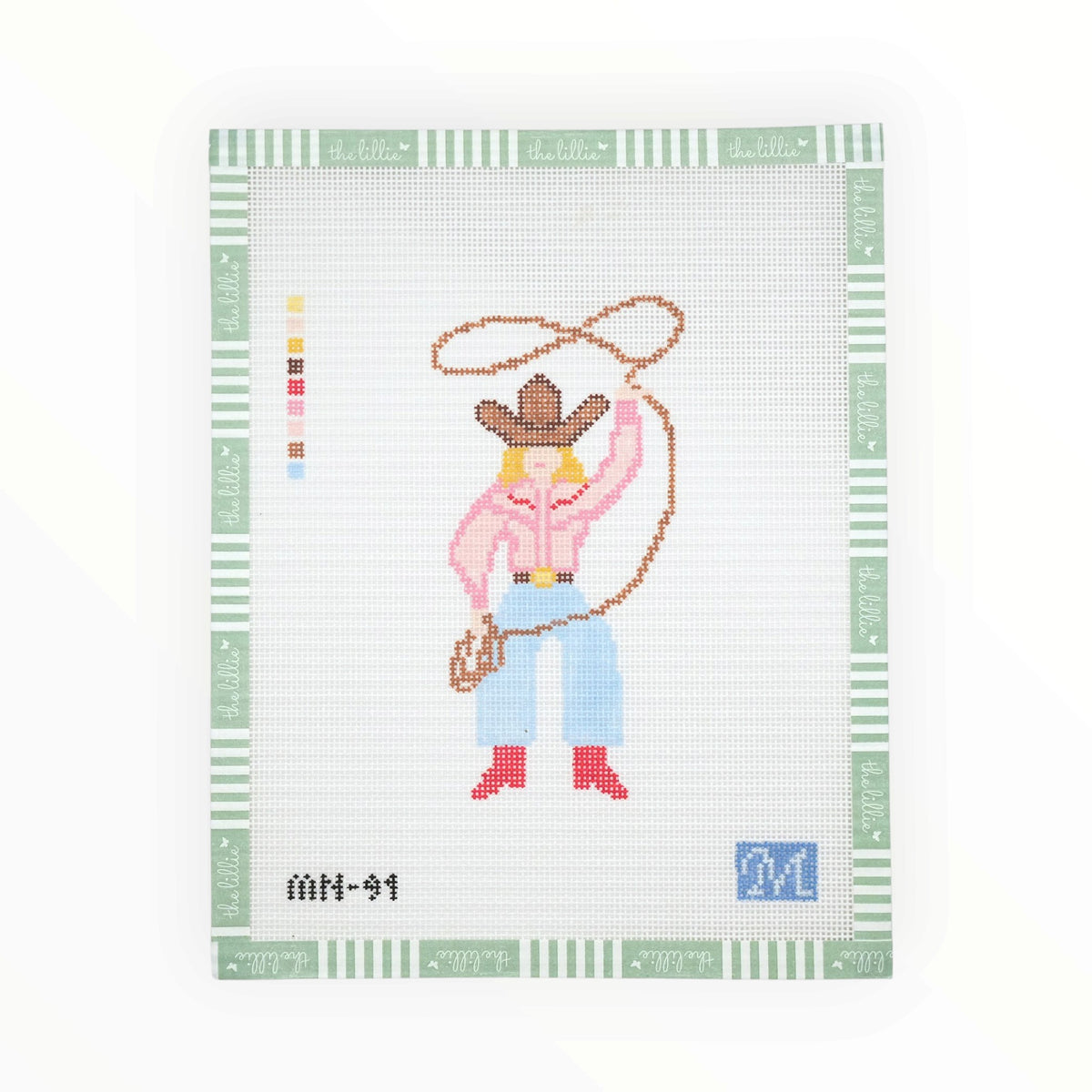 Cowgirl | Needlepoint Canvas