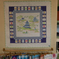 Mahj Mat needlepoint canvas by Maura Nolan Designs, 13 mesh (view 2)