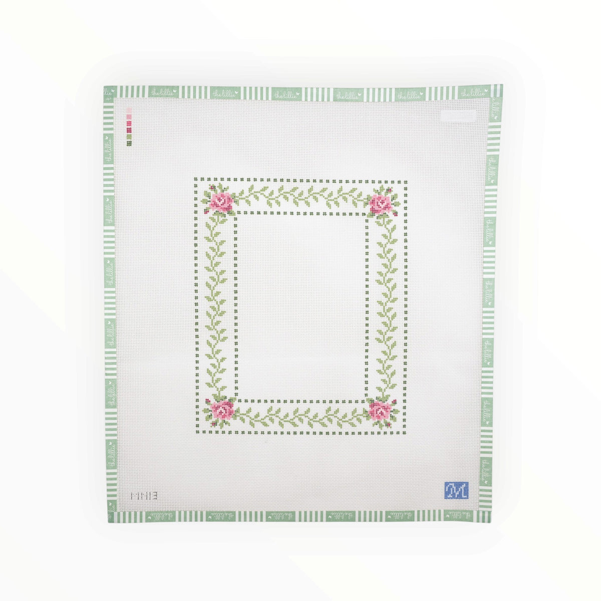 Rose Frame | Needlepoint Canvas