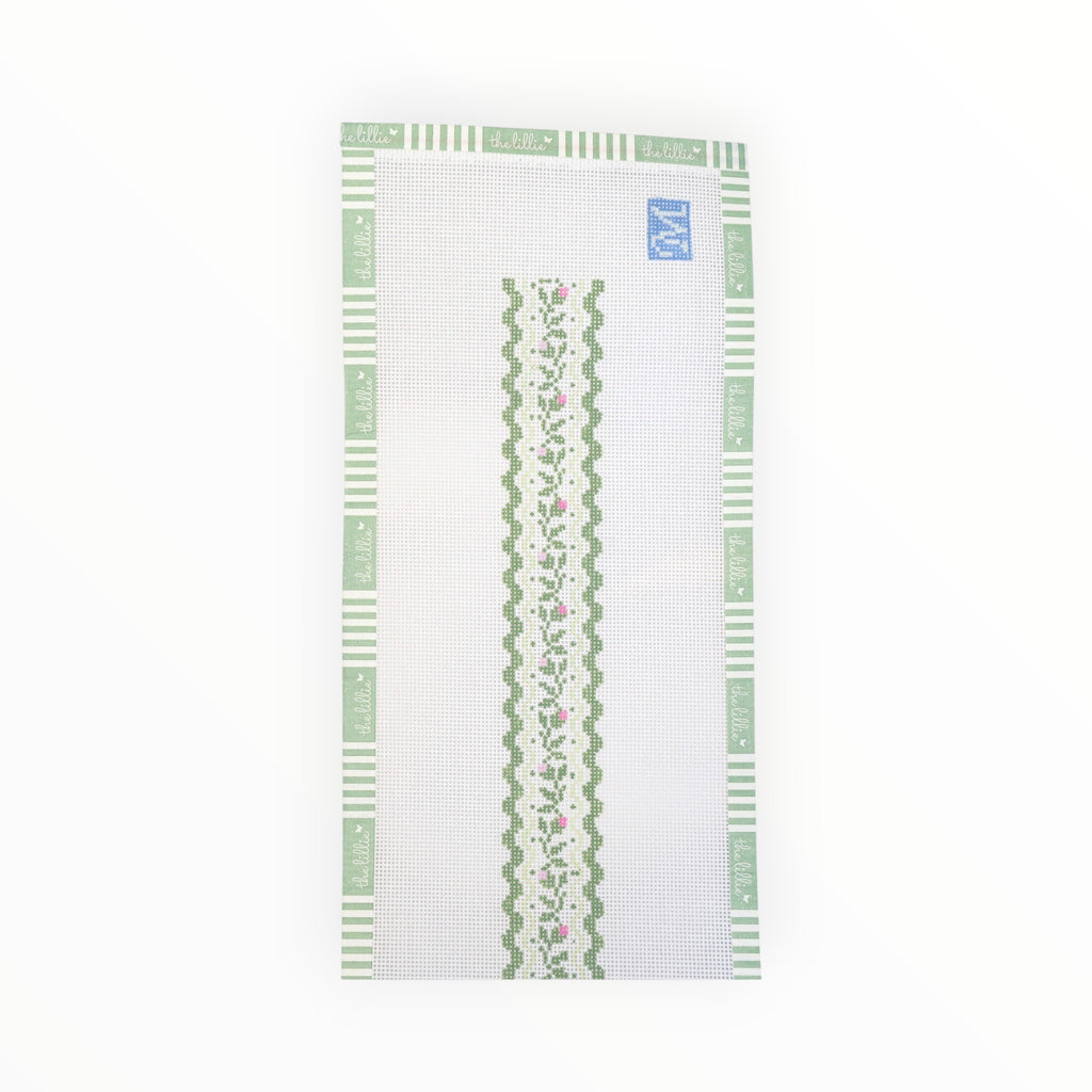 Scalloped Buds Belt | Needlepoint Canvas