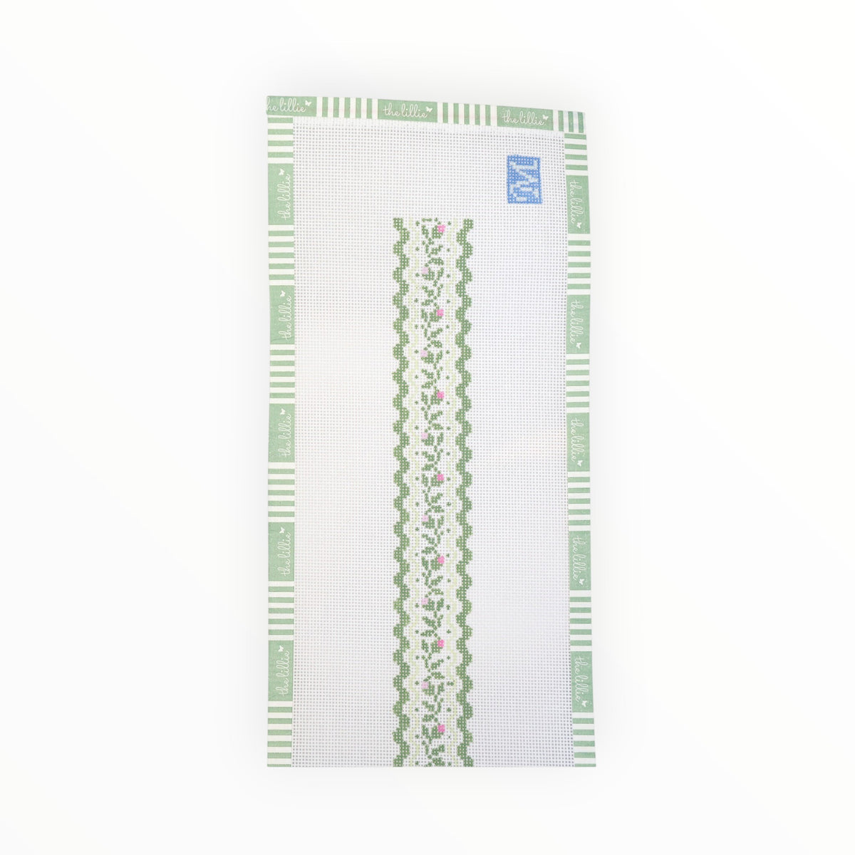 Scalloped Buds Belt | Needlepoint Canvas