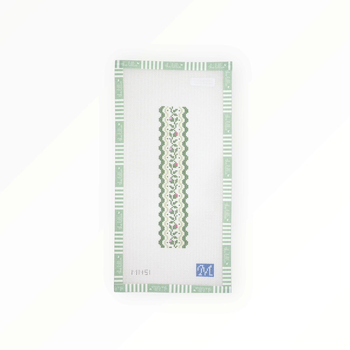 Scalloped Buds Fob | Needlepoint Canvas
