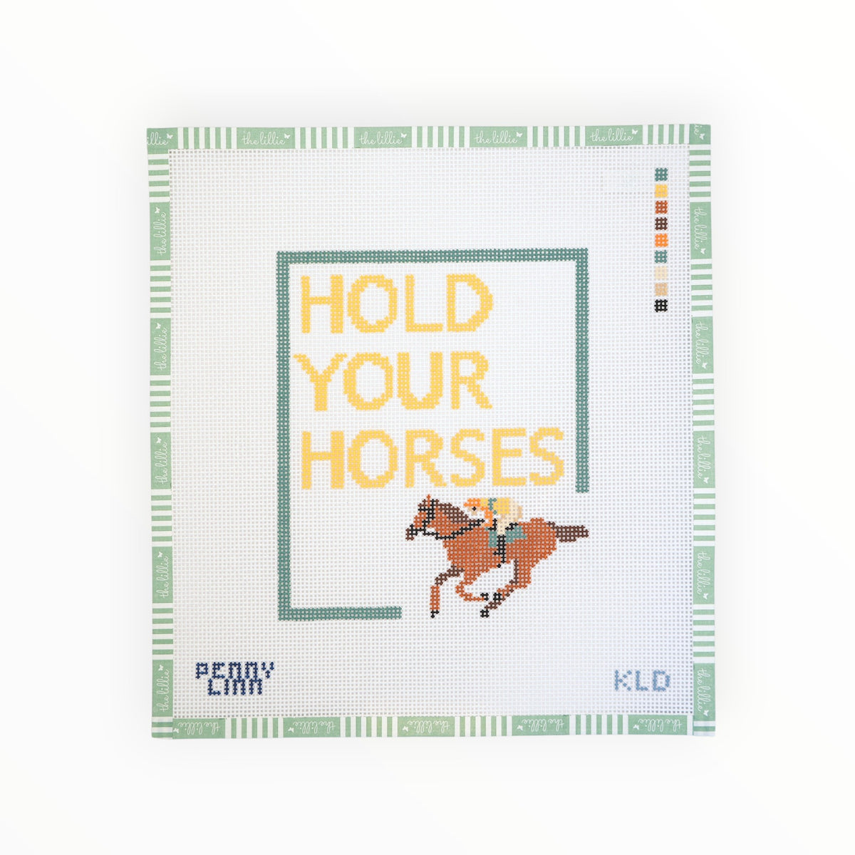 Hold Your Horses | Needlepoint Canvas