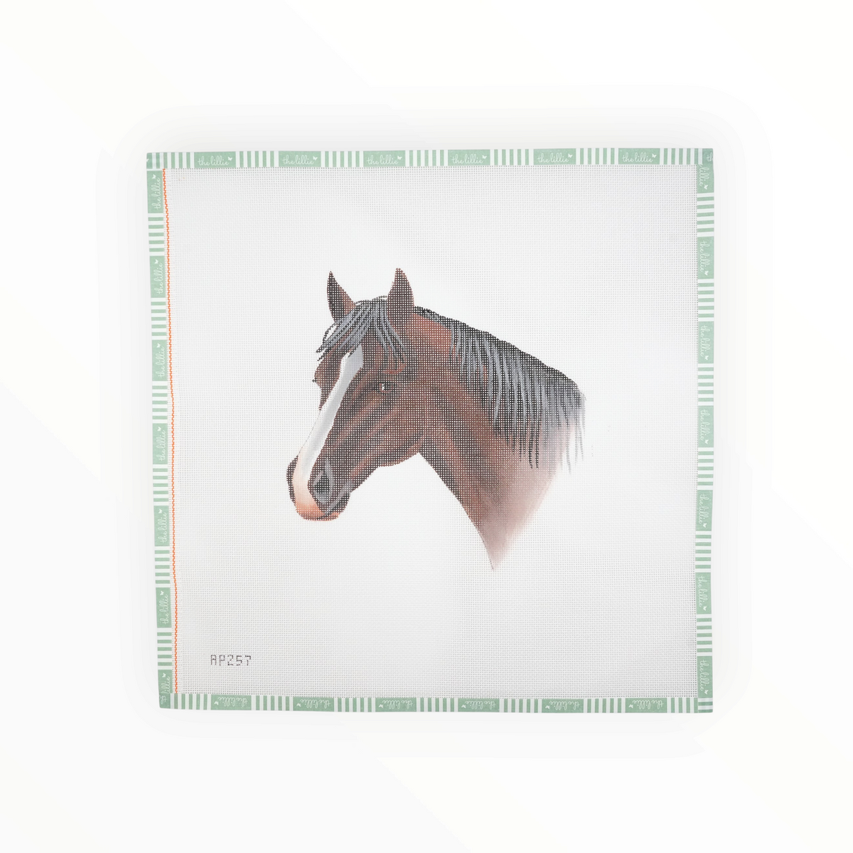 Horse - Flicka needlepoint canvas by Tapestry Tent, 18 mesh
