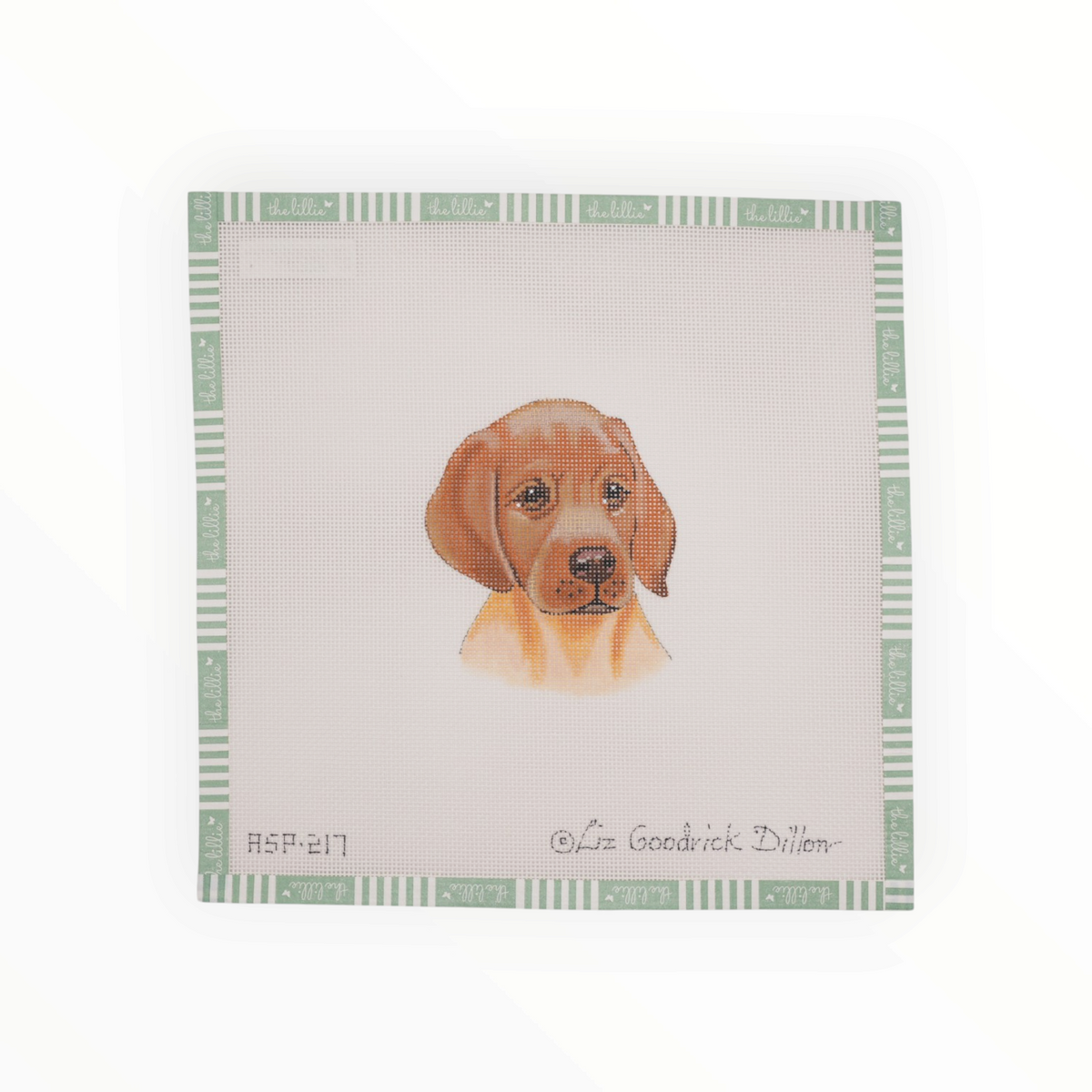 Golden Lab Puppy | Needlepoint Canvas